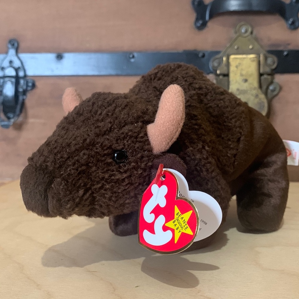 Roam. Beanie Baby. Buffalo